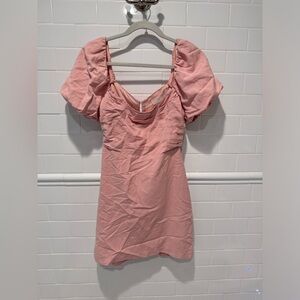Pink Mini Dress